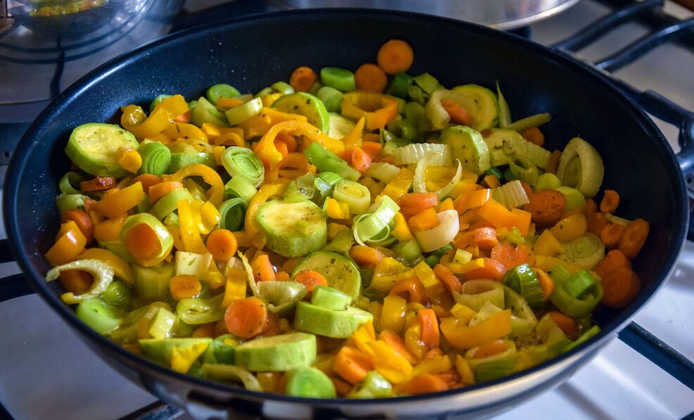 ابلی ہوئی سبزیاں فائبر سے بھرپور صحت مند غذا ہیں۔